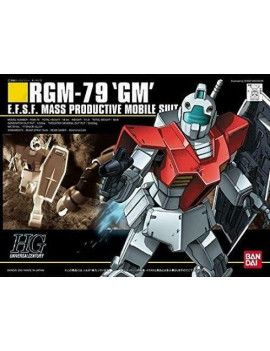 GUNDAM - HGUC 1/144 RGM-79 GM - Model Kit Bandai Model Kit 1 - Culture-Pop-France