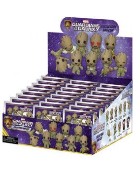 MARVEL - Groot Collection - 3D Foam Bag Clip (Display 24 Pcs) Monogram 1 - Culture-Pop-France