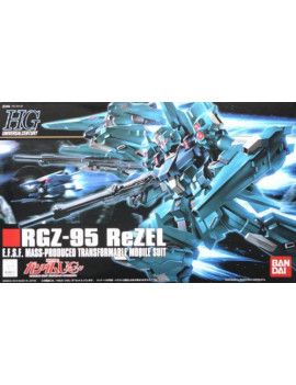 GUNDAM - 1/144 HGUC ReZEL - Model Kit Bandai Model Kit 1 - Culture-Pop-France