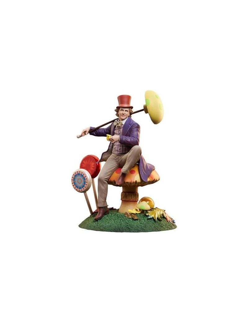 CHARLIE ET LA CHOCOLATERIE 1971 - Willy Wonka - Statuette Gallery 25cm 1 - Culture-Pop-France CHARLIE ET LA CHOCOLATERIE 1971 - Willy Wonka - Statuette Gallery 25cm 1 - Culture-Pop-France