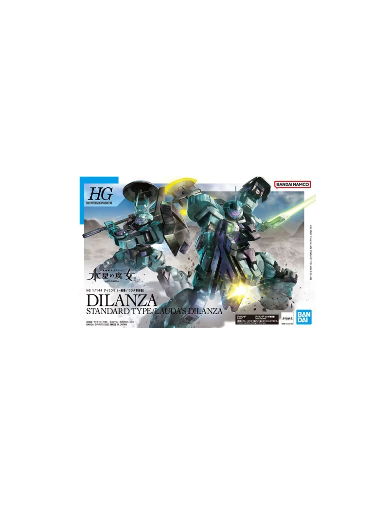GUNDAM -HG 1/144 Dilanza Standard Type/Charac. A's Dilanza - Model Kit Bandai Model Kit 1 - Culture-Pop-France GUNDAM -HG 1/144 Dilanza Standard Type/Charac. A's Dilanza - Model Kit Bandai Model Kit 1 - Culture-Pop-France