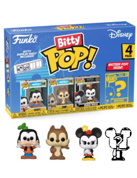 DISNEY - Bitty Pop 4 Pack 2.5cm - Dingo Funko 1 - Culture-Pop-France