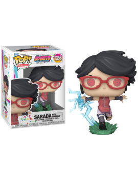 BORUTO - POP Animation N° 1358 - Sarada avec Sharingan Funko 1 - Culture-Pop-France