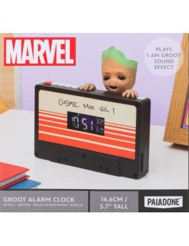 GUARDIANS OF THE GALAXY - Groot - Réveil Paladone 1 - Culture-Pop-France