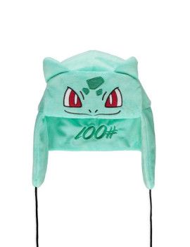 POKEMON Bulbizarre - 58 cm - Bonnet Trapper Novelty Difuzed 1 - Culture-Pop-France