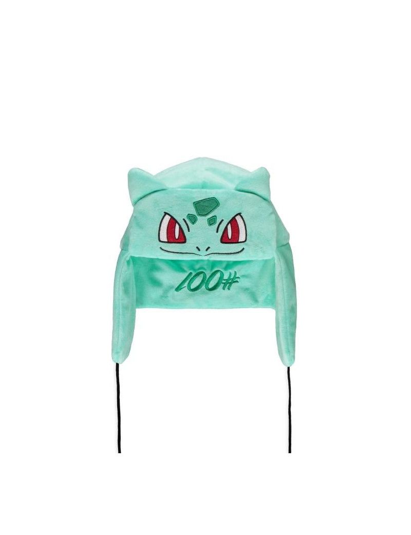 POKEMON Bulbizarre - 58 cm - Bonnet Trapper Novelty Difuzed 1 - Culture-Pop-France POKEMON Bulbizarre - 58 cm - Bonnet Trapper Novelty Difuzed 1 - Culture-Pop-France