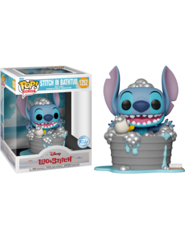 DISNEY - POP Deluxe N° 1252 - Stitch dans la baignoire Funko 1 - Culture-Pop-France