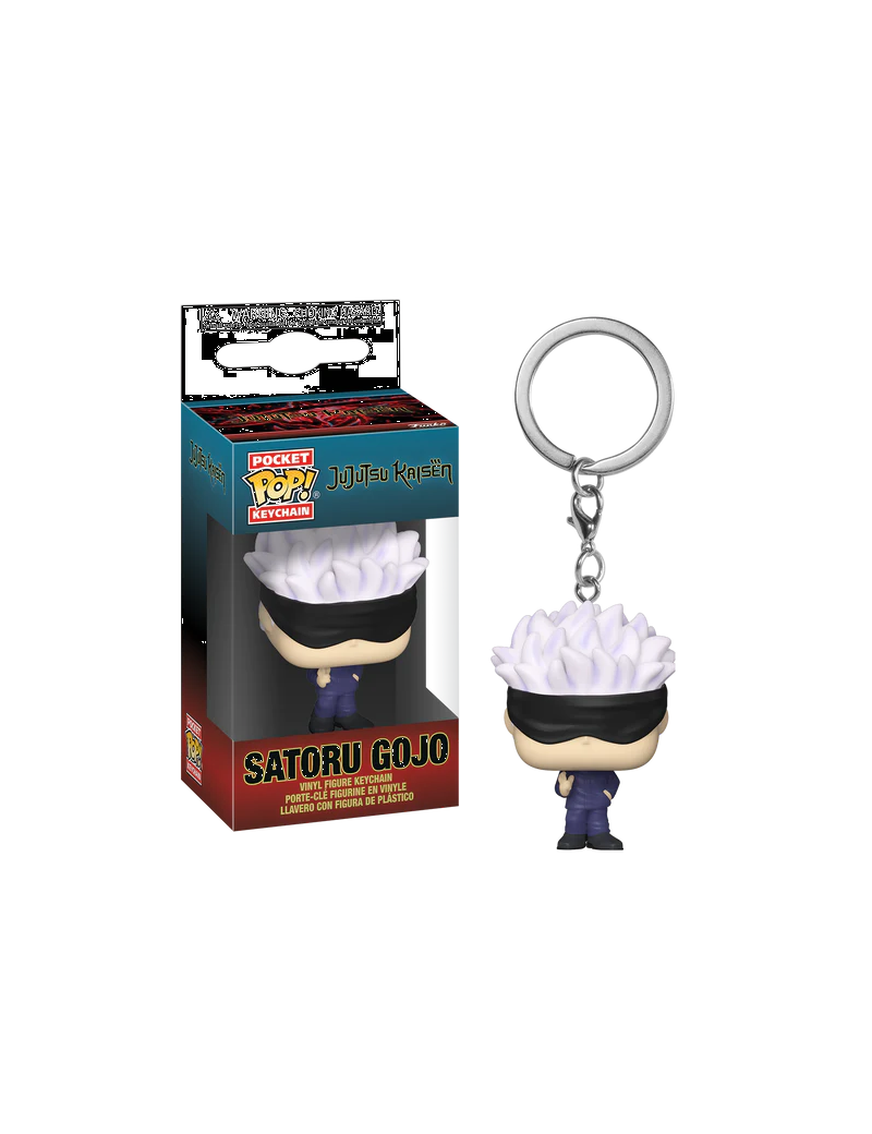 JUJUTSU KAISEN - Pocket Pop Keychains - Gojo Funko 1 - Culture-Pop-France JUJUTSU KAISEN - Pocket Pop Keychains - Gojo Funko 1 - Culture-Pop-France