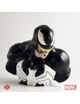 MARVEL - Tirelire Boite Blister - Venom Deluxe Bust 20 cm Semic 1 - Culture-Pop-France