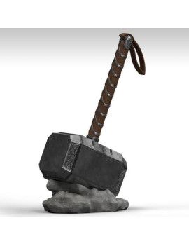 MARVEL - Tirelire - MEGA BANK - Mjolnir - 28cm Semic 1 - Culture-Pop-France