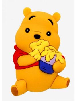 DISNEY - Winnie l'ourson - Aimant à collectionner en mousse 3D Monogram 1 - Culture-Pop-France