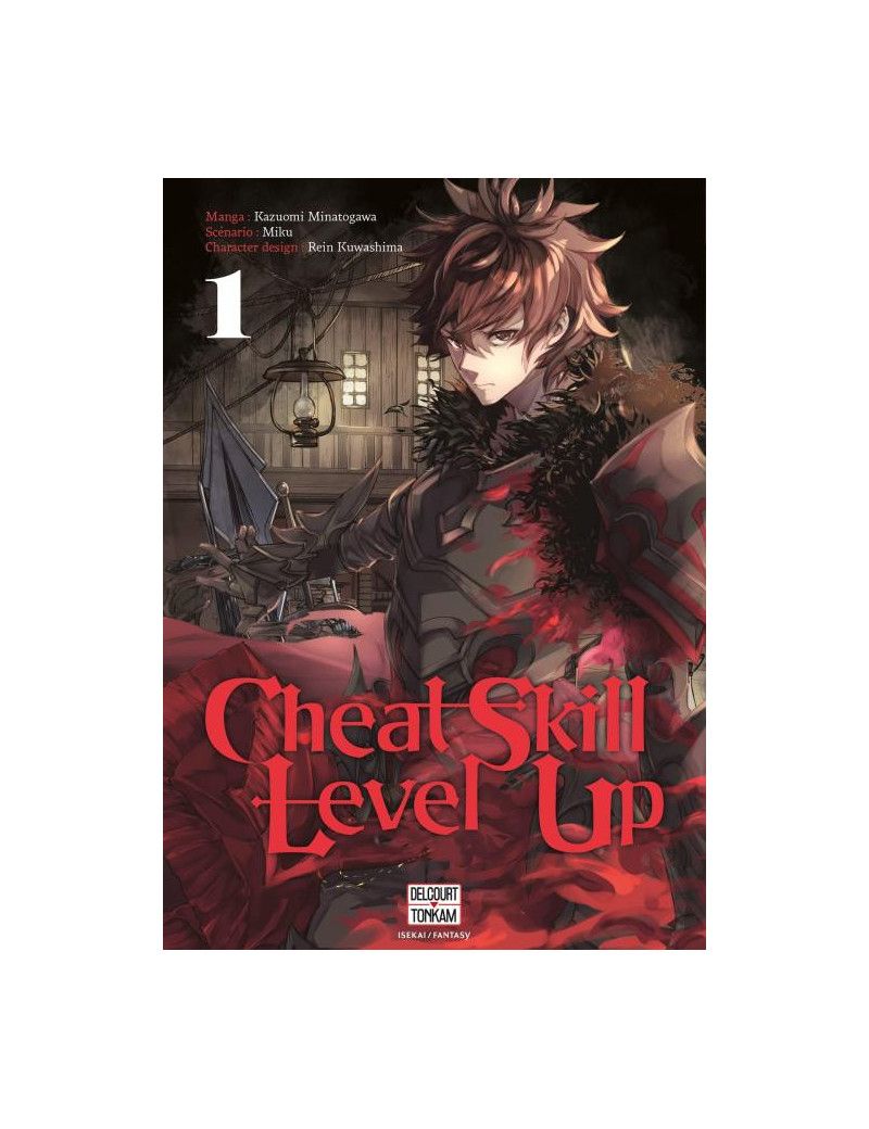 CHEAT SKILL LEVEL UP - Tome 1 Delcourt 1 - Culture-Pop-France CHEAT SKILL LEVEL UP - Tome 1 Delcourt 1 - Culture-Pop-France