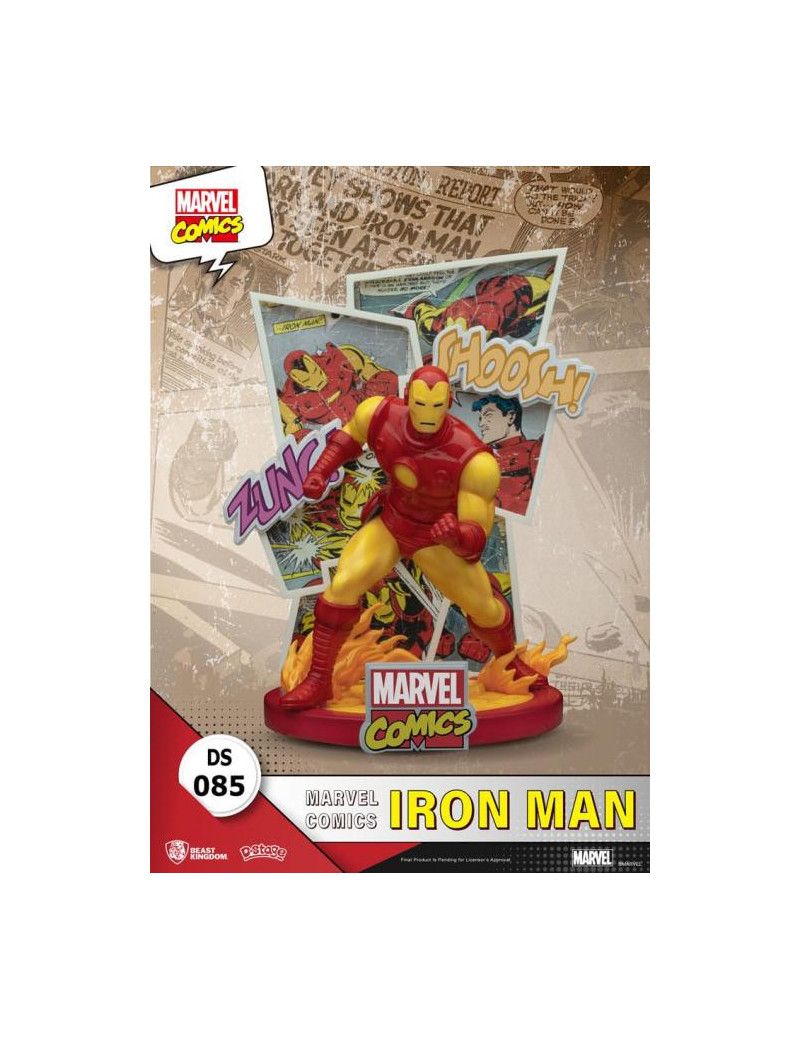MARVEL - Iron Man - Diorama D-Stage 16cm Beast Kingdom 1 - Culture-Pop-France MARVEL - Iron Man - Diorama D-Stage 16cm Beast Kingdom 1 - Culture-Pop-France