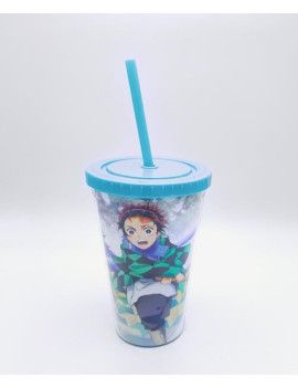DEMON SLAYER - Tanjiro & Giyu - Carnival Cup 500 ml Just Funky 1 - Culture-Pop-France