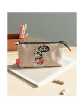 DISNEY 100 ANS - Mickey - Trousse Triple - '21x12x3,5cm' 1 - Culture-Pop-France