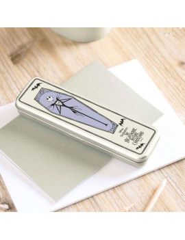 NBX - Trousse Rectangulaire Métalique   12 Crayons - '21x8,5x2,5cm' 1 - Culture-Pop-France