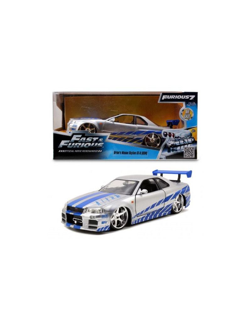 FAST & FURIOUS - 2002 Nissan Skyline - 1:24 1 - Culture-Pop-France FAST & FURIOUS - 2002 Nissan Skyline - 1:24 1 - Culture-Pop-France