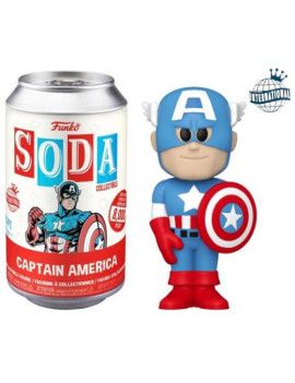 MARVEL - Vinyl Soda - Captain America avec Chase Funko 1 - Culture-Pop-France