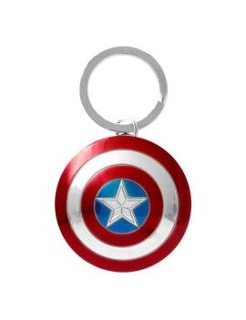 MARVEL - Bouclier Captain America - Porte-clés en métal Monogram 1 - Culture-Pop-France