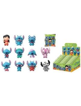 DISNEY - Stitch Series 1 - 3D Foam Bag Clip (Display 24 Pcs) Monogram 1 - Culture-Pop-France