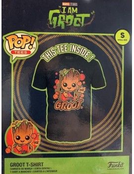 GROOT SHORTS - Groots - T-Shirt POP (S) Funko Tees 1 - Culture-Pop-France