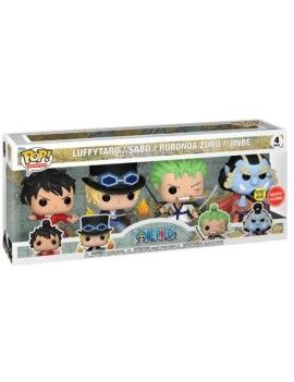 ONE PIECE - POP Animation N° 04 - S4 4pk (GW) Funko 1 - Culture-Pop-France