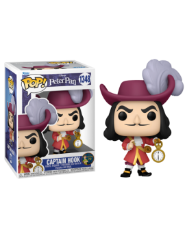 PETER PAN "70EME ANNIVERSAIRE" - POP N° 1348 - Capitaine Crochet Funko 1 - Culture-Pop-France