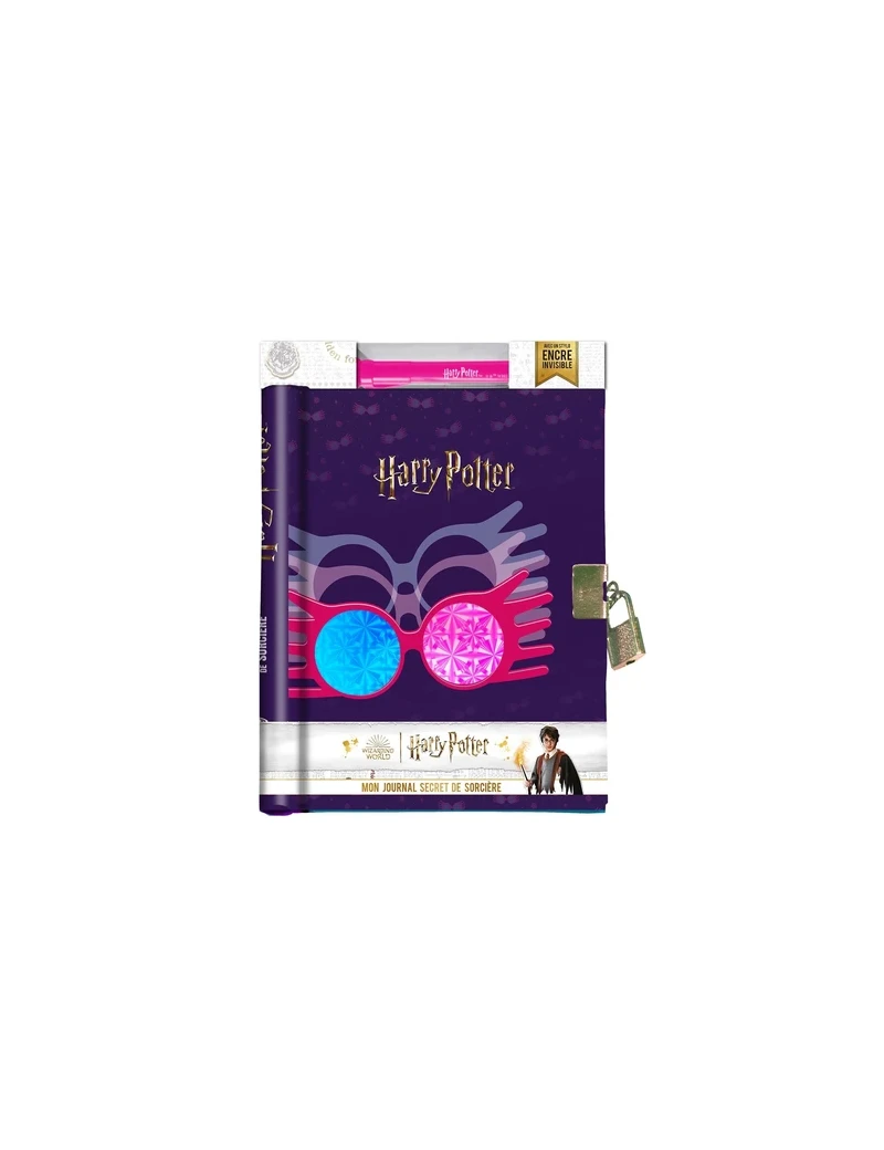 HARRY POTTER - Mon journal secret LUNA (avec encre invisible) 1 - Culture-Pop-France HARRY POTTER - Mon journal secret LUNA (avec encre invisible) 1 - Culture-Pop-France