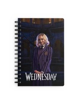 MERCREDI - Enid - Notebook Effet Lenticulaire 3D - Format A5 Sd Toys 1 - Culture-Pop-France