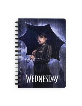 MERCREDI - Pluie - Notebook Effet Lenticulaire 3D - Format A5 Sd Toys 1 - Culture-Pop-France