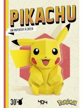 PIKACHU - UN PAPERTOY A CREER 1 - Culture-Pop-France