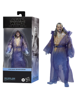 STAR WARS - Qui-Gon Jinn (Esprit de la Force) - Fig. Black Series 15cm Hasbro 1 - Culture-Pop-France
