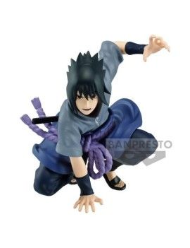 NARUTO SHIPPUDEN - Uchiha Sasuke - Figurine Panel Spectacle 9cm Banpresto 1 - Culture-Pop-France