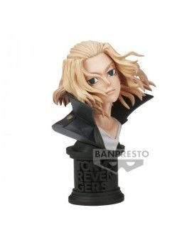 TOKYO REVENGERS - Manjiro Sano - Figurine FaceSulptures 10cm Banpresto 1 - Culture-Pop-France