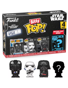 STAR WARS - Bitty Pop 4 Pack 2.5cm - Dark Vador Funko 1 - Culture-Pop-France