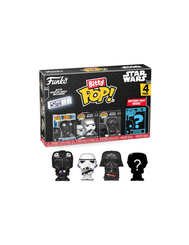 STAR WARS - Bitty Pop 4 Pack 2.5cm - Dark Vador Funko 1 - Culture-Pop-France STAR WARS - Bitty Pop 4 Pack 2.5cm - Dark Vador Funko 1 - Culture-Pop-France