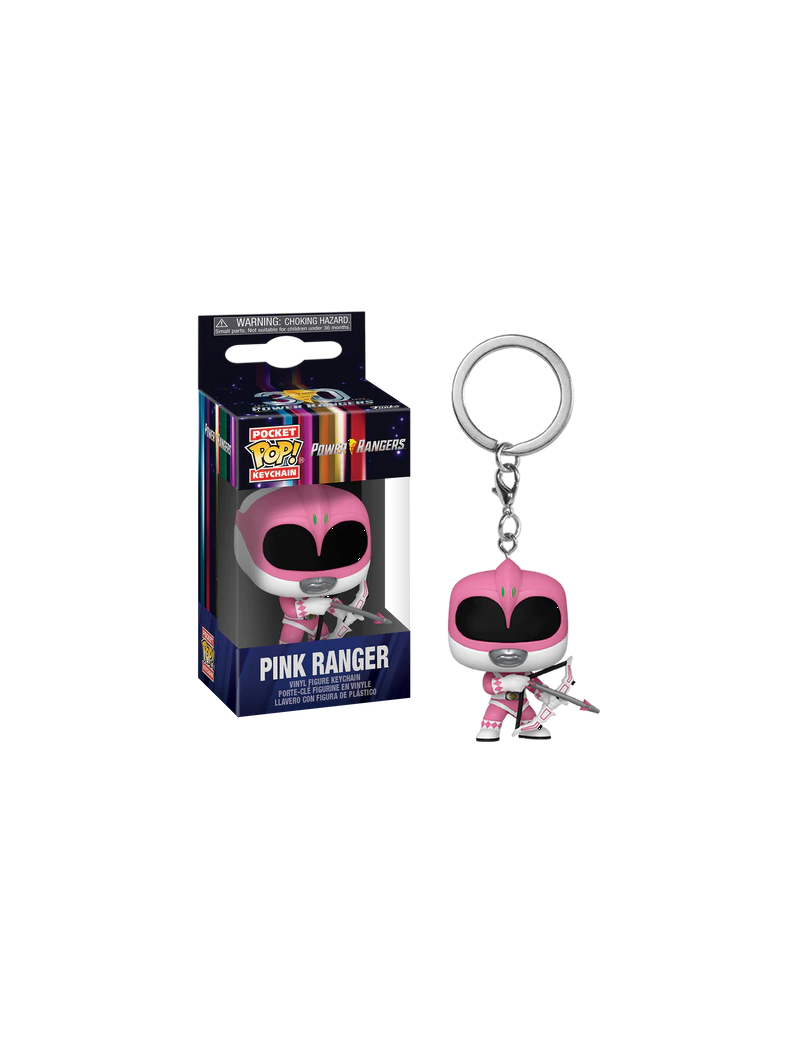 POWER RANGERS 30TH - Pocket Pop Keychains - Ranger Rose Funko 1 - Culture-Pop-France POWER RANGERS 30TH - Pocket Pop Keychains - Ranger Rose Funko 1 - Culture-Pop-France