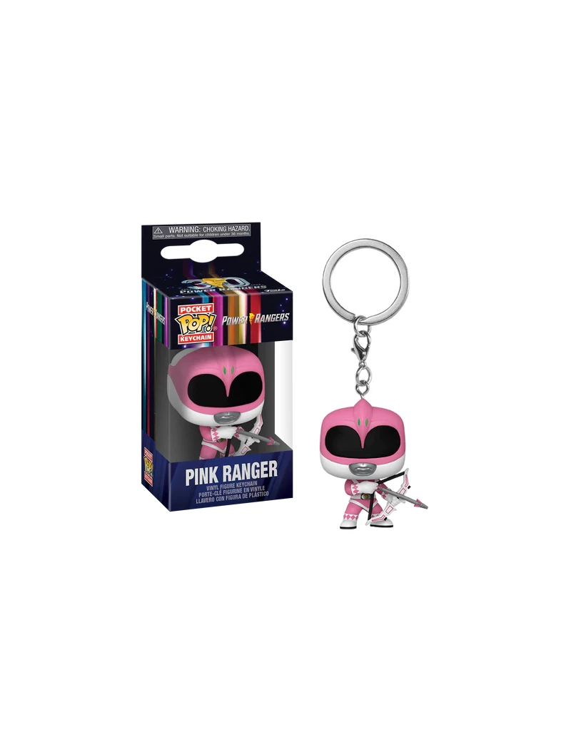 POWER RANGERS 30TH - Pocket Pop Keychains - Ranger Rose Funko 1 - Culture-Pop-France POWER RANGERS 30TH - Pocket Pop Keychains - Ranger Rose Funko 1 - Culture-Pop-France