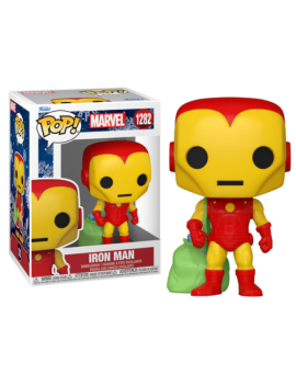 MARVEL HOLIDAY - POP N° 1282 - Iron Man avec Sac Funko 1 - Culture-Pop-France