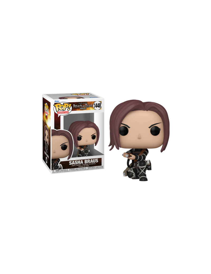 L'ATTAQUE DES TITANS S5 - POP Animation N° 1448 - Sasha Funko 1 - Culture-Pop-France L'ATTAQUE DES TITANS S5 - POP Animation N° 1448 - Sasha Funko 1 - Culture-Pop-France