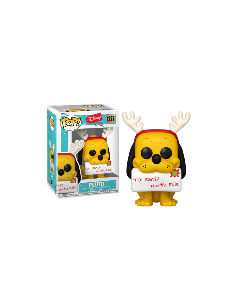 DISNEY HOLIDAY - POP N° 1227 - Pluto Funko 1 - Culture-Pop-France DISNEY HOLIDAY - POP N° 1227 - Pluto Funko 1 - Culture-Pop-France