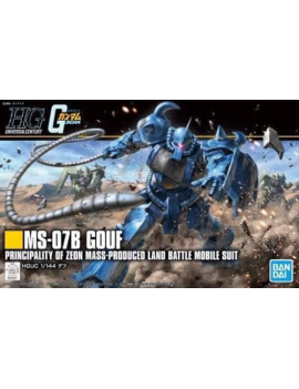 GUNDAM - Model Kit - HG 1/144 - MS-07B Gouf - 13CM Bandai Model Kit 1 - Culture-Pop-France