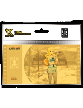 ASSASSINATION CLASSROOM - Irina - Golden Ticket 1 - Culture-Pop-France