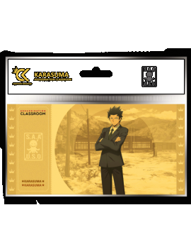 ASSASSINATION CLASSROOM - Karasuma - Golden Ticket 1 - Culture-Pop-France