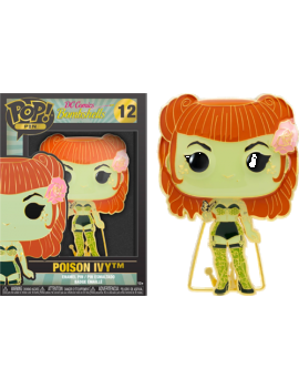 DC COMICS - Pop Large Enamel Pin N° 13 - Poison Ivy Funko 1 - Culture-Pop-France