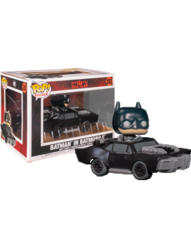 DC COMICS - Pop Ride Super DLX N° 282 - Batman in Batmobile Funko 1 - Culture-Pop-France