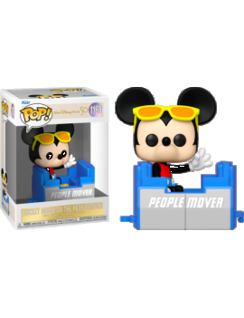 DISNEY - POP N° 1163 - WDW50 - People Mover Mickey Funko 1 - Culture-Pop-France