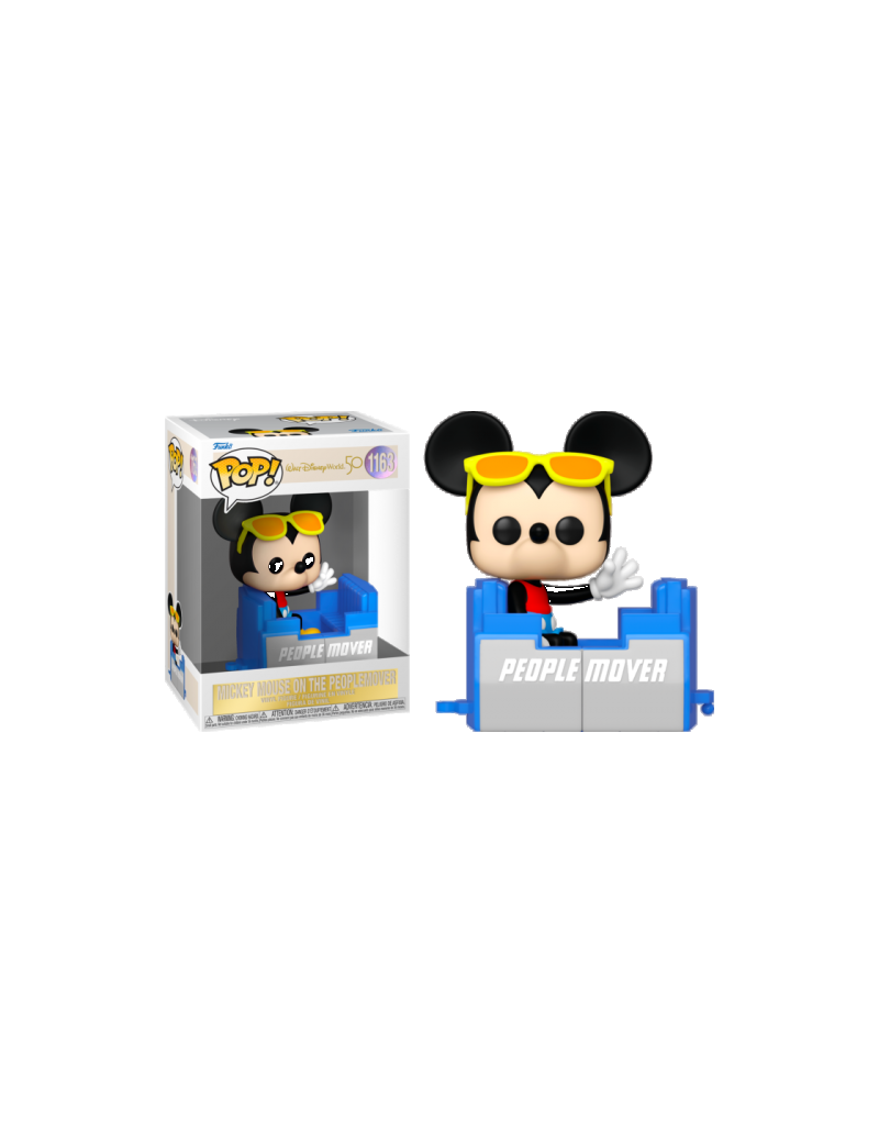 DISNEY - POP N° 1163 - WDW50 - People Mover Mickey Funko 1 - Culture-Pop-France DISNEY - POP N° 1163 - WDW50 - People Mover Mickey Funko 1 - Culture-Pop-France