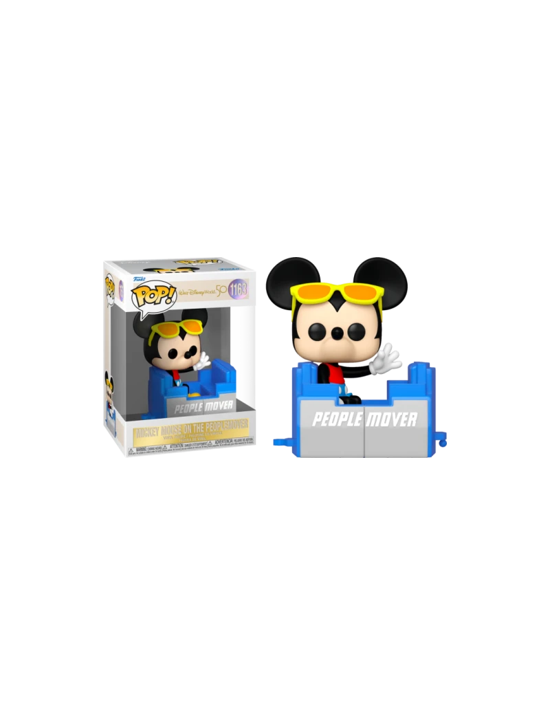 DISNEY - POP N° 1163 - WDW50 - People Mover Mickey Funko 1 - Culture-Pop-France DISNEY - POP N° 1163 - WDW50 - People Mover Mickey Funko 1 - Culture-Pop-France