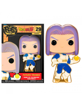 DRAGON BALL Z - Pop Large Enamel Pin N° 29 - Future Trunks Funko 1 - Culture-Pop-France